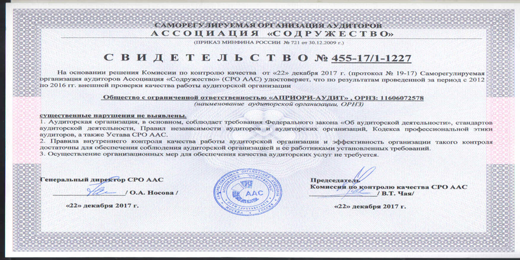Третья проверка качества